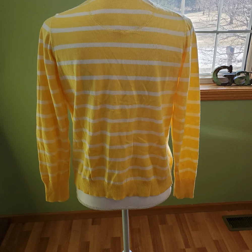 Liz Claiborne cardigan medium petite - Picture 4 of 7